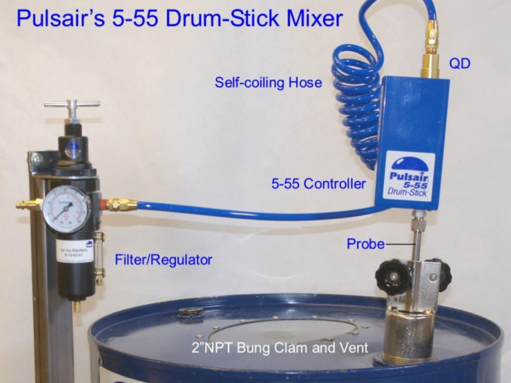 55 gallon mixing cnv